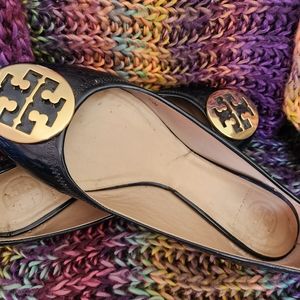 Tory Burch Flat Shoes 9.5 Black